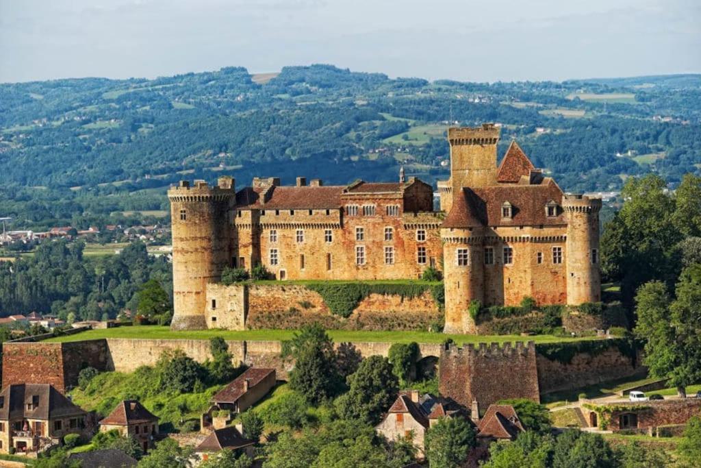 Vakantiehuis La Poire, Op Landgoed Aan De Dordogne Prudhomat Extérieur photo